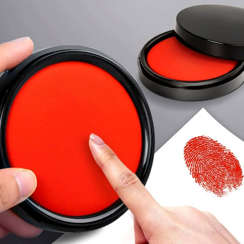 2pcs Red Suitable for Fingerpr - огляд і ціна Stamping Ink Pad