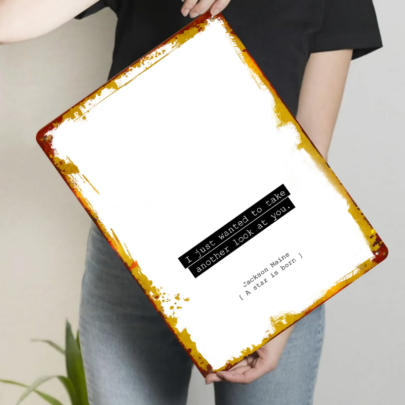 Classic Movie Quote Metal Wall - огляд і ціна Art Craft Quotes