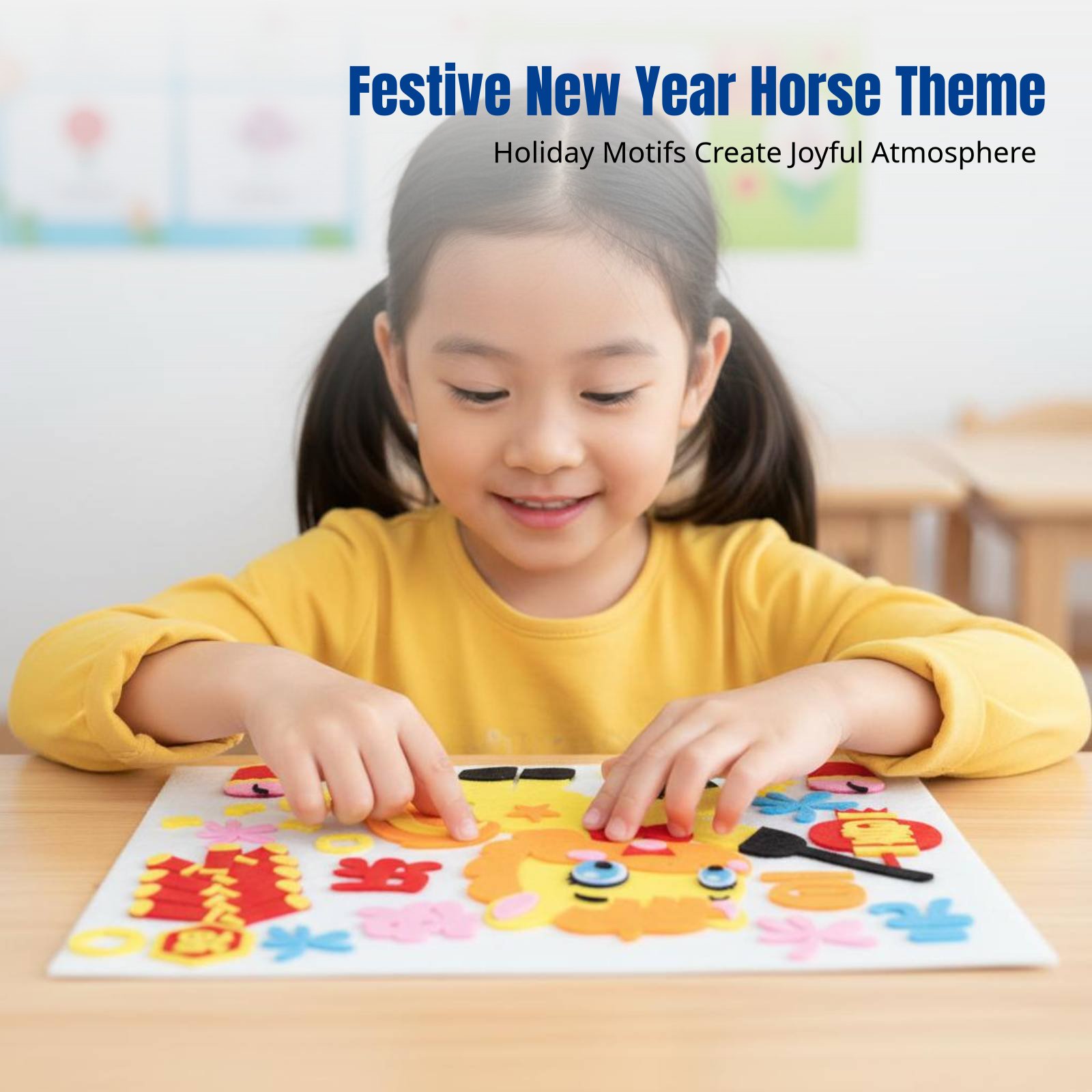 2026 New Year DIY Fabric Art S - огляд і ціна Art Craft Horse