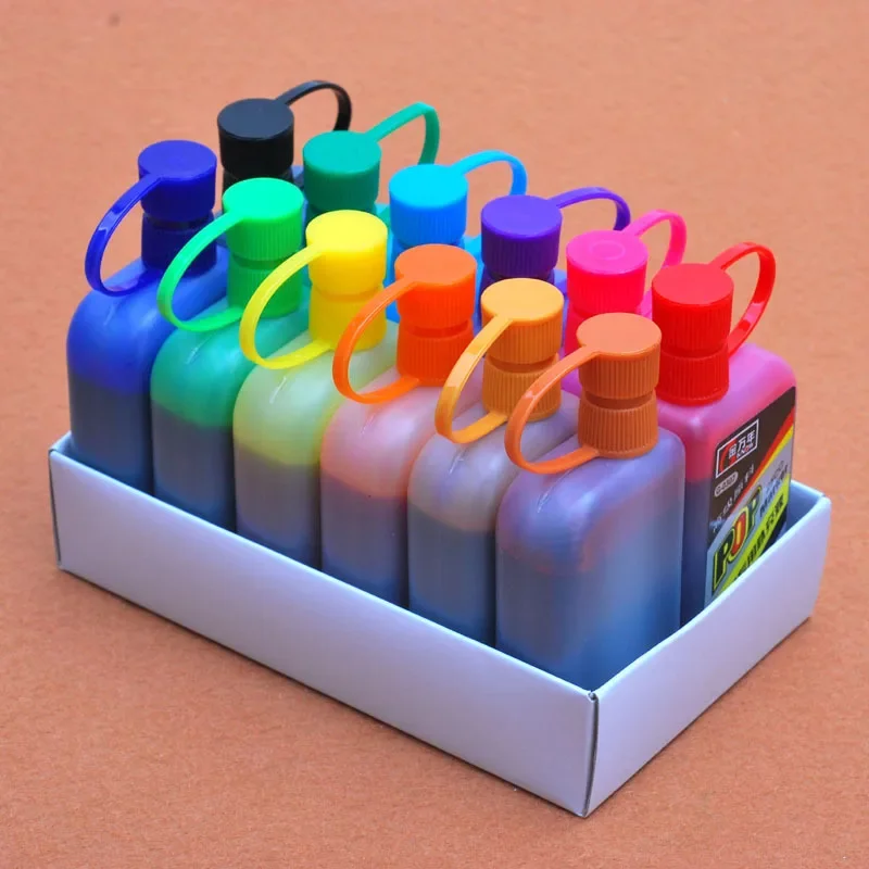 12 Color 25ml Bottled Marker I - огляд і ціна Alcohol Ink Set