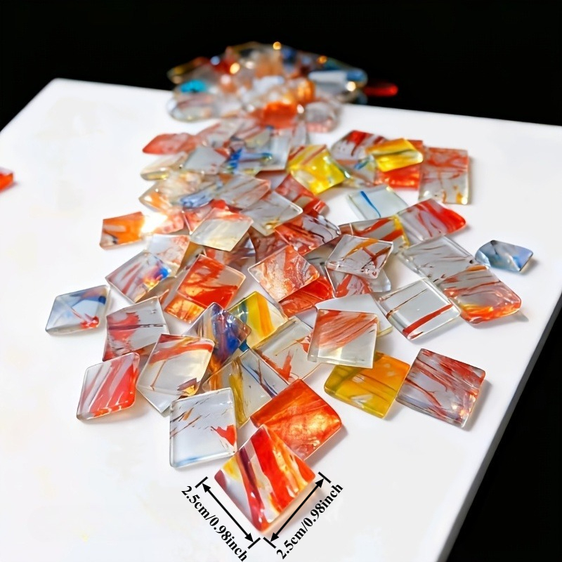 100g square mosaic hand-painte - огляд і ціна Art Craft Bar