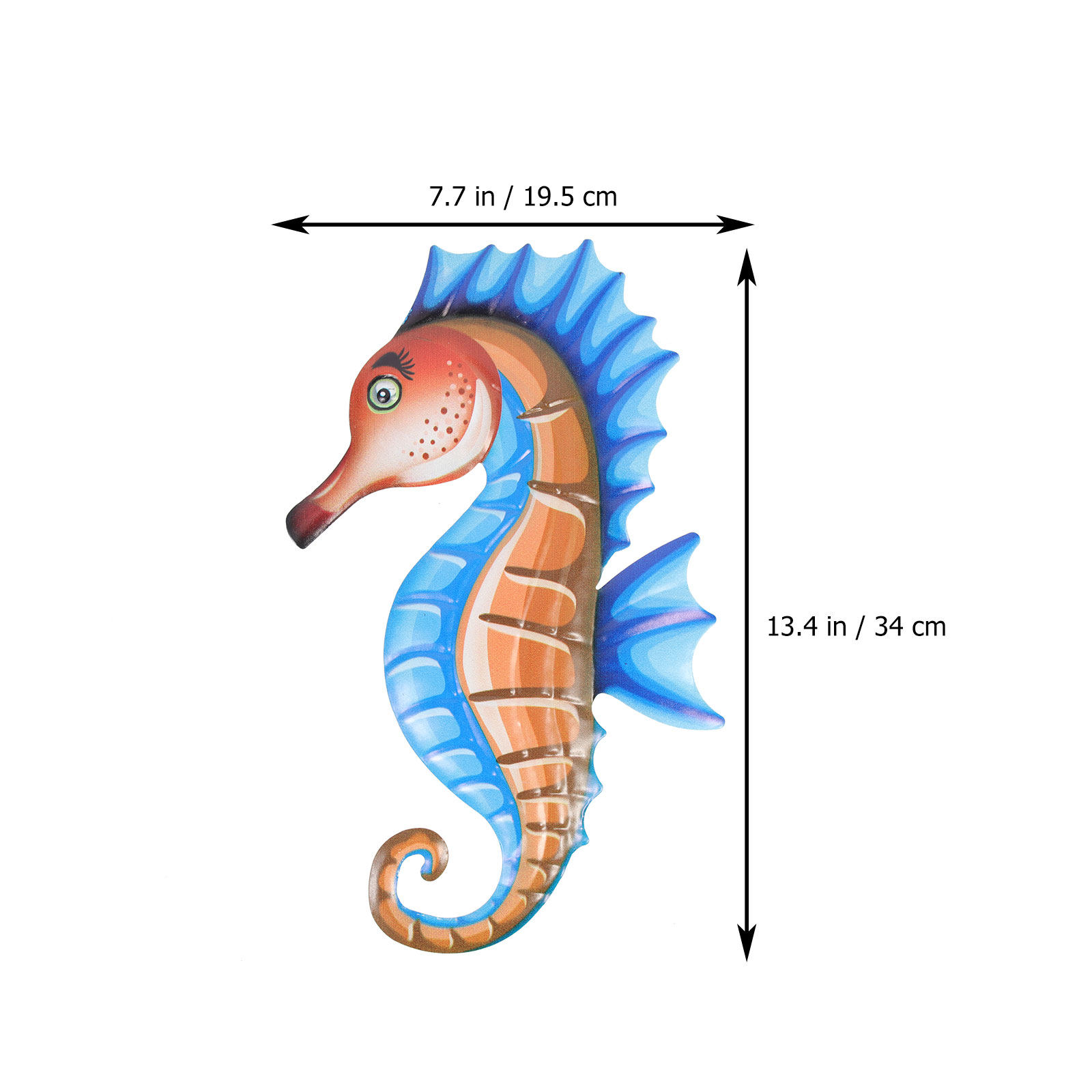 Metal Sea Horse Wall Hanging D - огляд і ціна Art Craft Horse