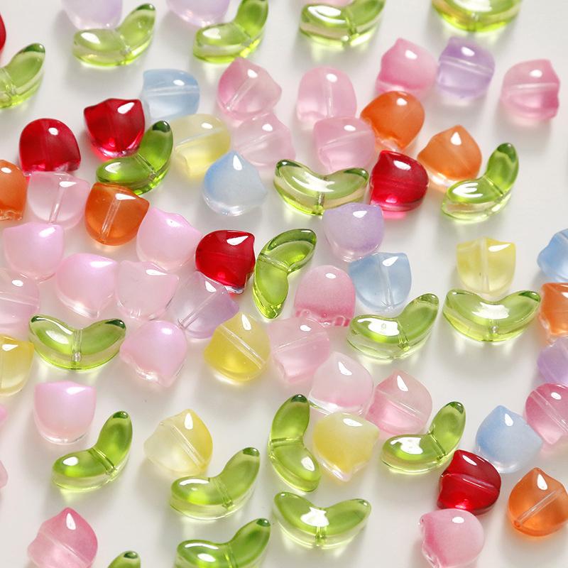 Lampwork  Flower Beads 30Pcs M - огляд і ціна Art Craft Flower