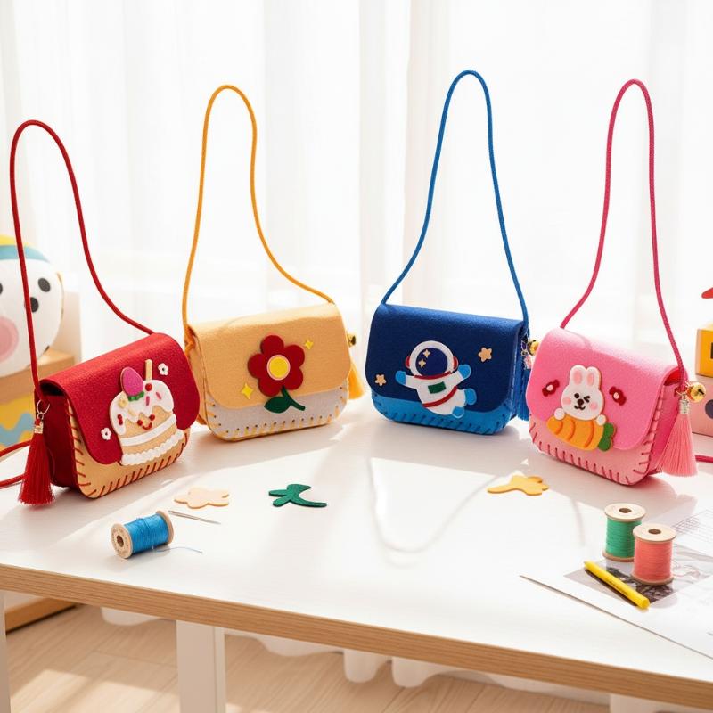 Felt Bag Making Kit for Childr - огляд і ціна Art Craft Activities