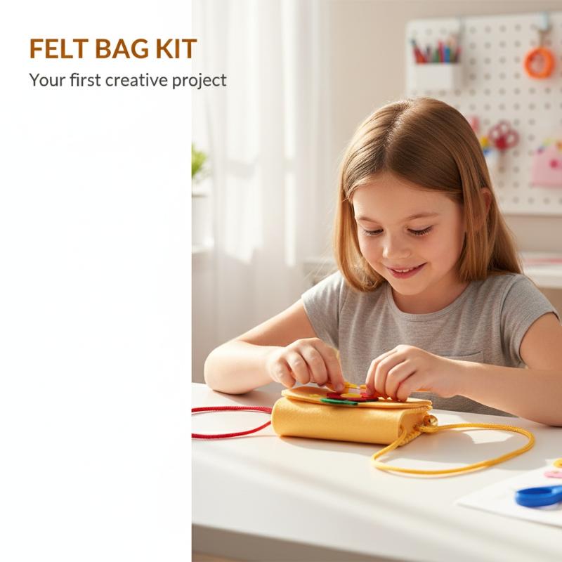 Felt Bag Making Kit for Childr - огляд і ціна Art Craft Activities