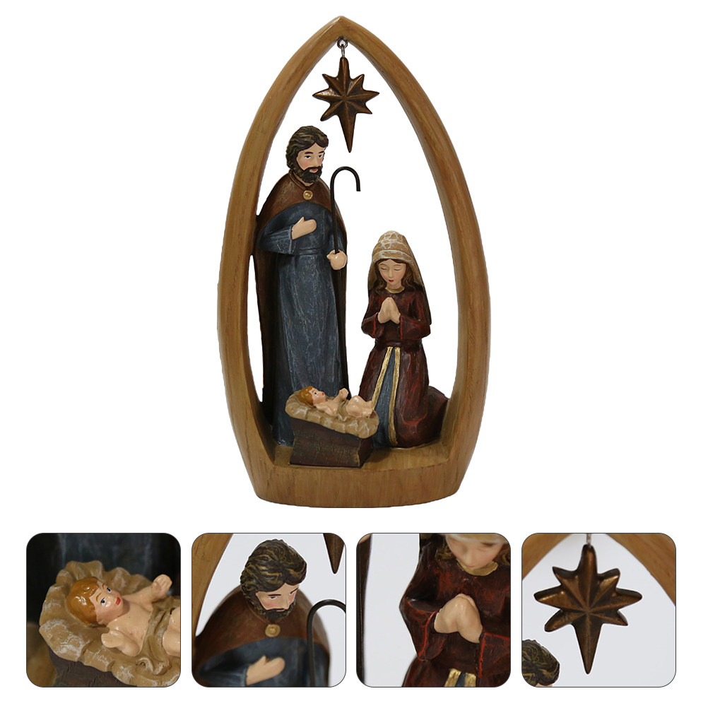 1Pcs Nativity Scene Christian  - огляд і ціна Art Craft Bar