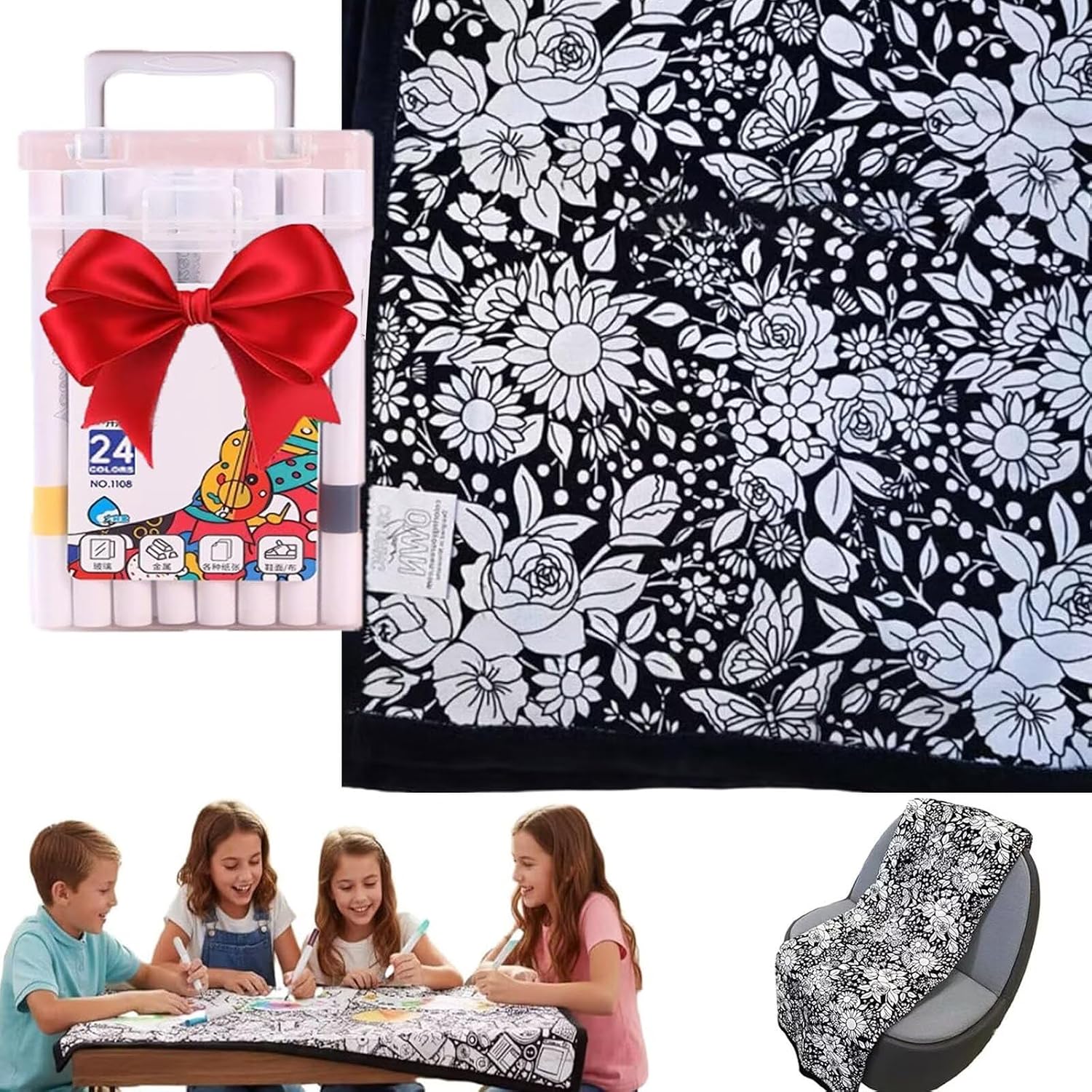 Color Your Own Blanket Washabl - огляд і ціна Art Craft Activities
