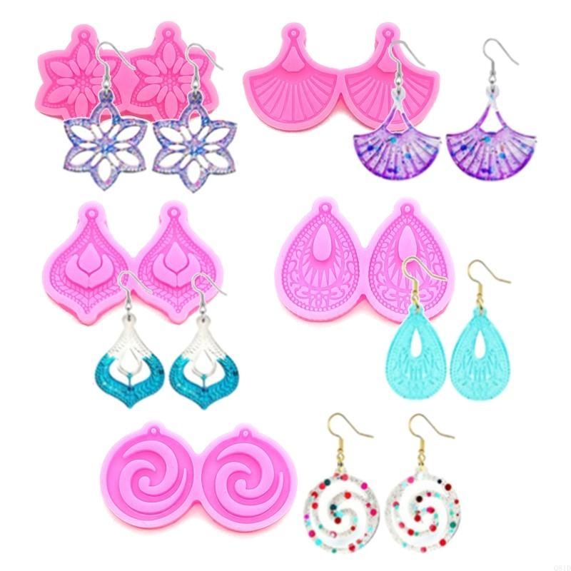 1PC Resin Earring Pendant Sili - огляд і ціна Art Craft Flower Making
