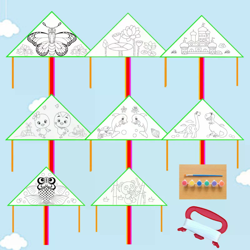 Blank Kite DIY Children Educat - огляд і ціна Art Craft Kite