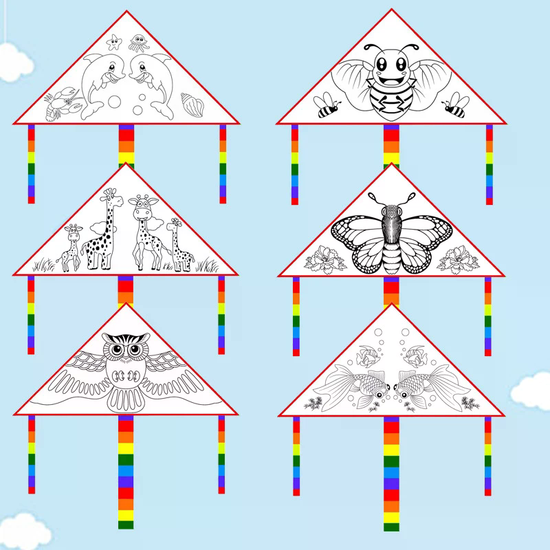 Blank Kite DIY Children Educat - огляд і ціна Art Craft Kite