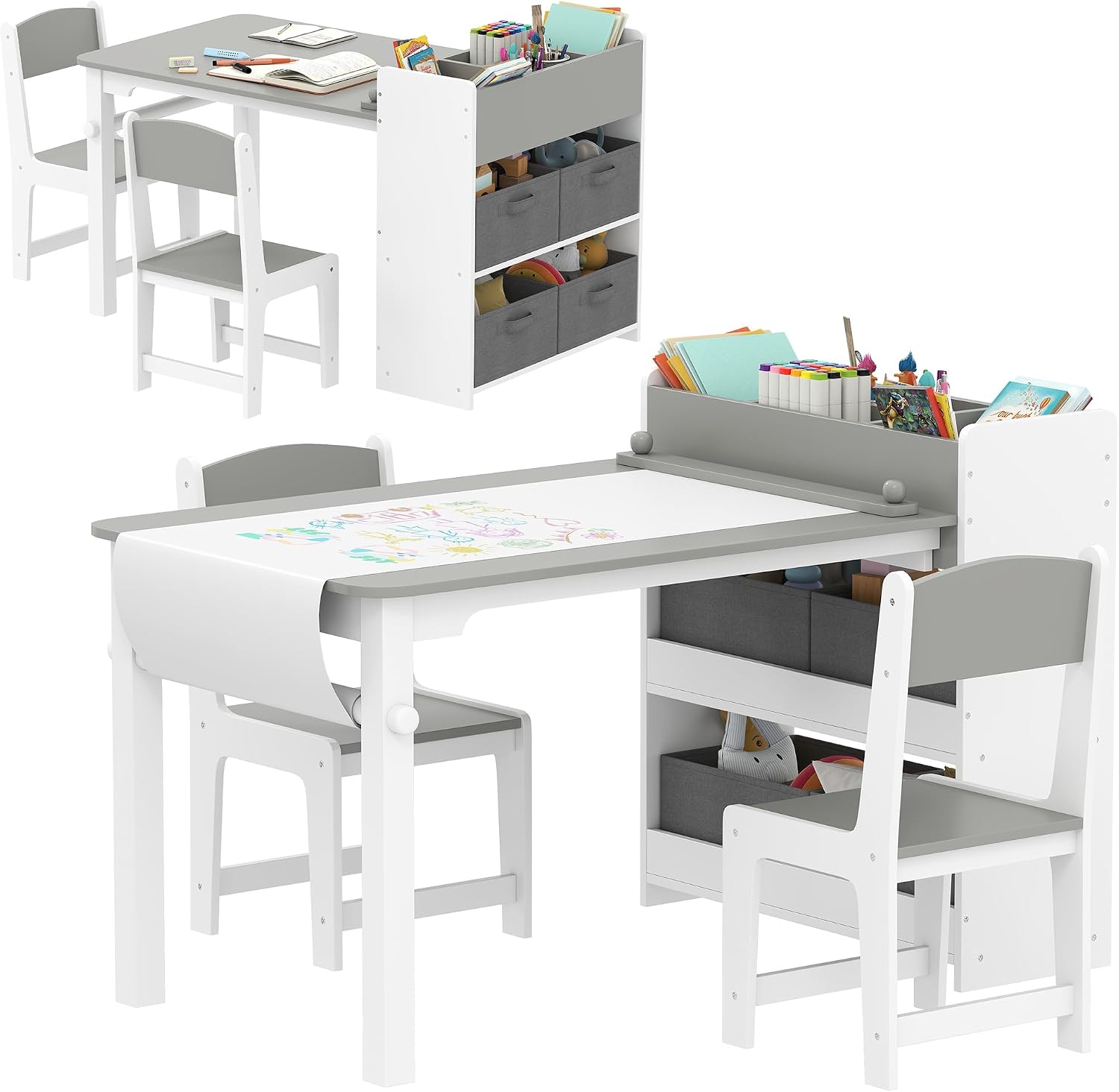 Kids Art Table & Easel Chair S - огляд і ціна Art Craft Toddlers