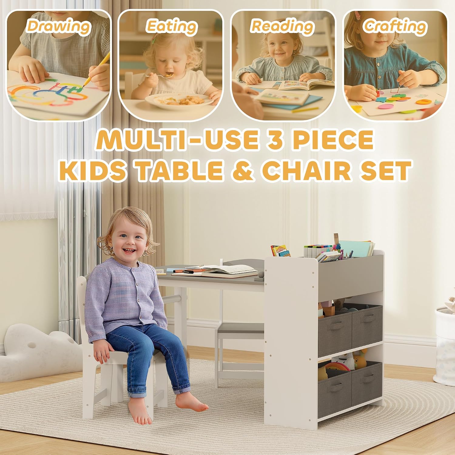Kids Art Table & Easel Chair S - огляд і ціна Art Craft Toddlers