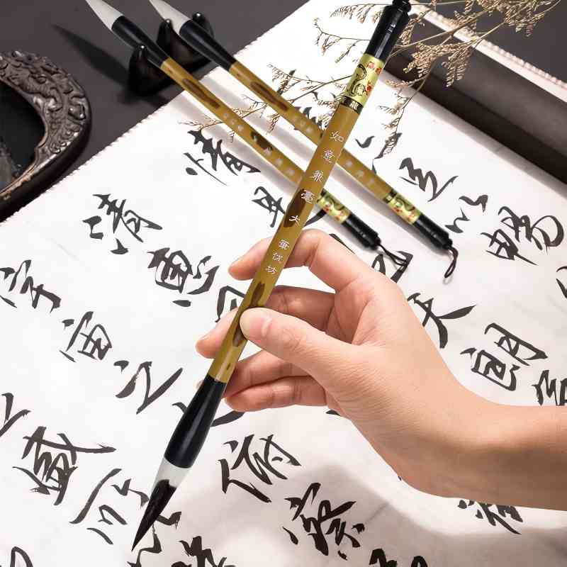 3 Sizes Chinese Writing Brush  - огляд і ціна Calligraphy Pen Set
