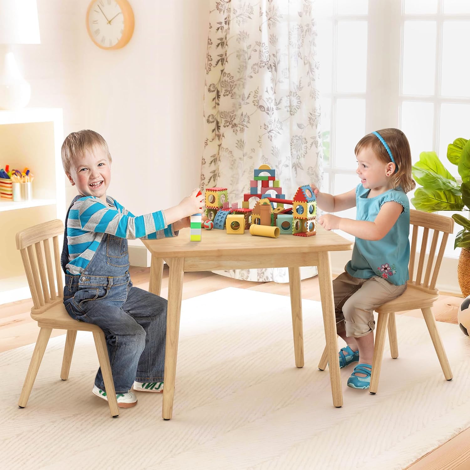 Kids Table & Chair Set Rubberw - огляд і ціна Art Craft Toddlers