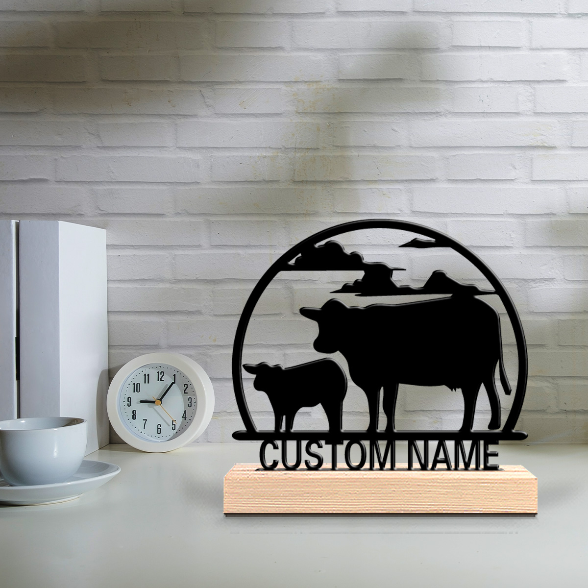 1pc Fashion Cow Customizable N - огляд і ціна Art Craft & Architecture