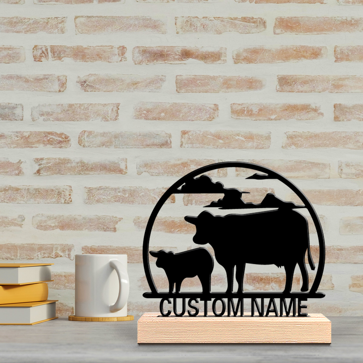 1pc Fashion Cow Customizable N - огляд і ціна Art Craft & Architecture
