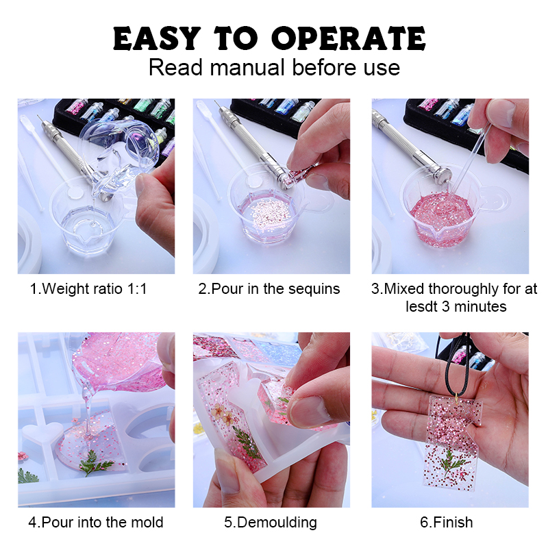 Epoxy Resin Silicone Molds Sta - огляд і ціна Art Craft Kite
