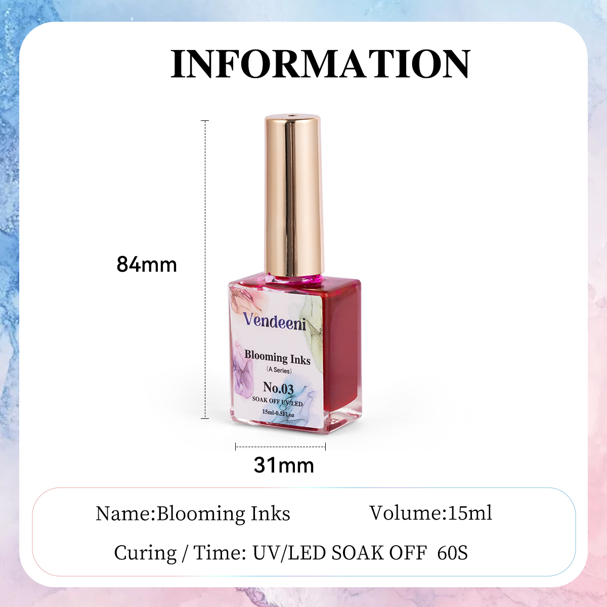 Vendeeni Professional Custom N - огляд і ціна Alcohol Ink Set