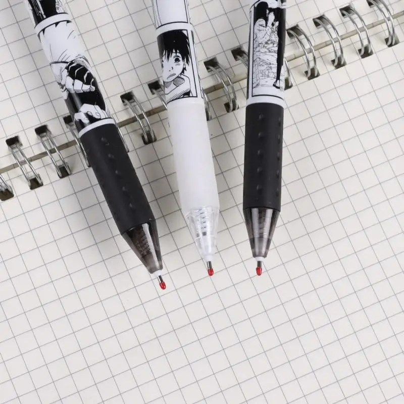 Naruto 6Pcs/set Gel Pen Anime  - огляд і ціна Calligraphy Pen Set