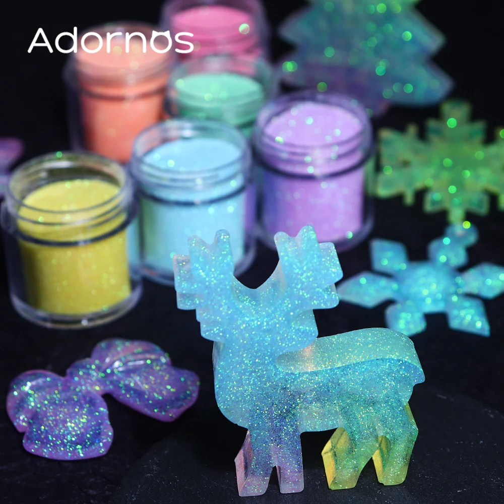 Iridescent Glitter Sugar Powde - огляд і ціна Resin Pigment Powder