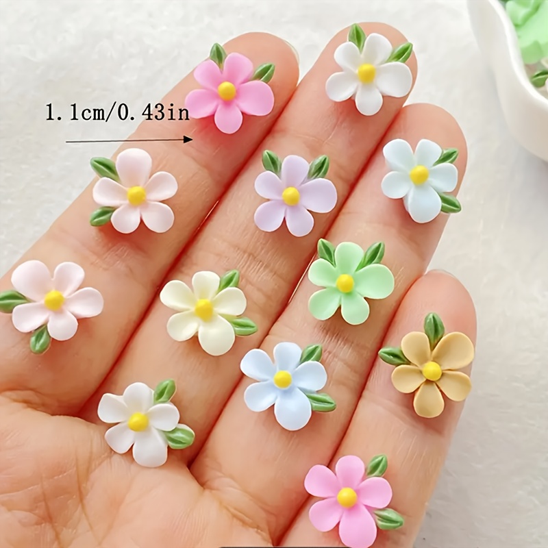 20pcs Resin Mini Flower and Le - огляд і ціна Art Craft Flower Making
