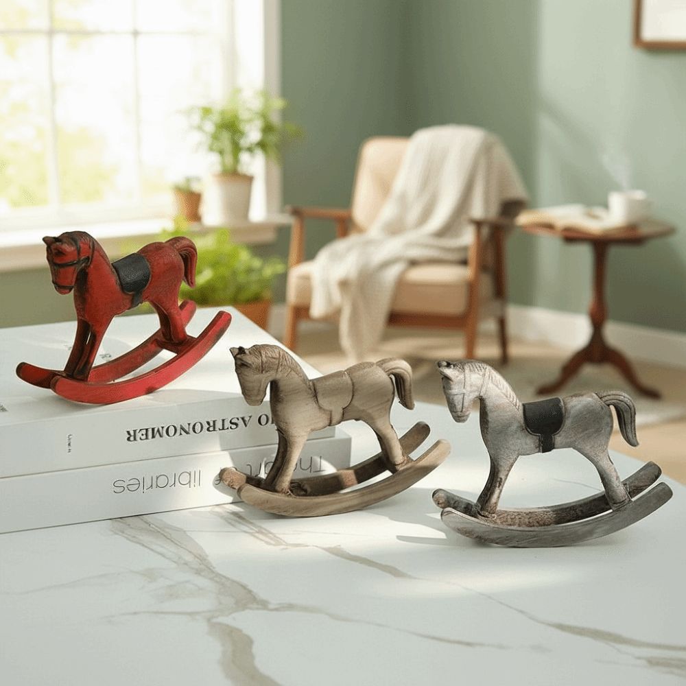 Creative Design Wooden Horse W - огляд і ціна Art Craft Horse