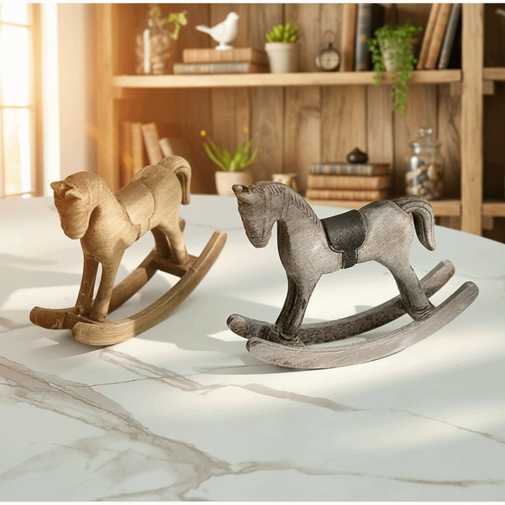 Creative Design Wooden Horse W - огляд і ціна Art Craft Horse