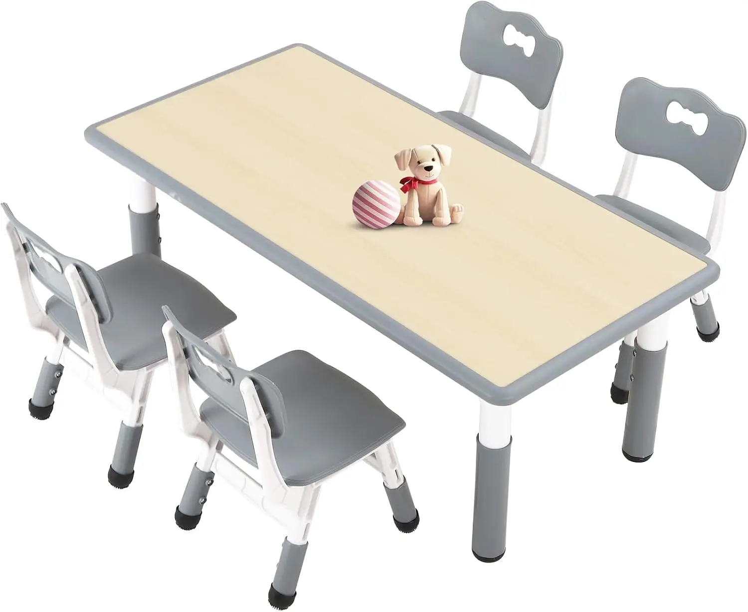 Kids Table and 4 Chairs Set fo - огляд і ціна Art Craft Toddlers