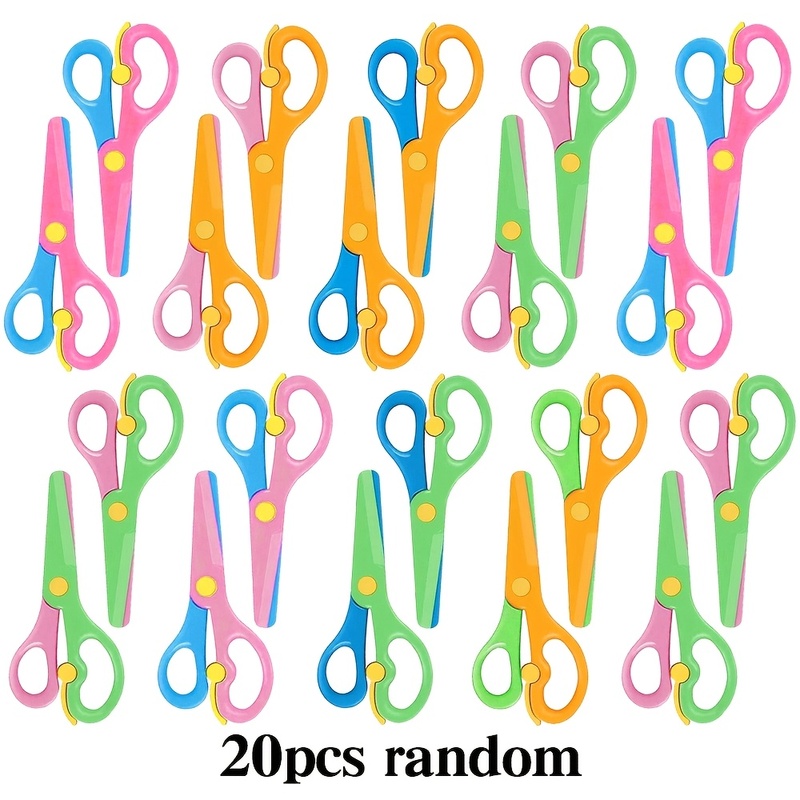 10/20Pcs Kids Safety Plastic S - огляд і ціна Art Craft Toddlers