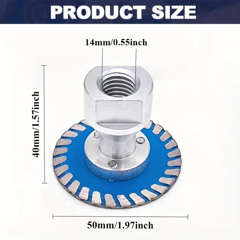 1 PC M14 Flange Diamond Cuttin - огляд і ціна Mosaic Tile Supply