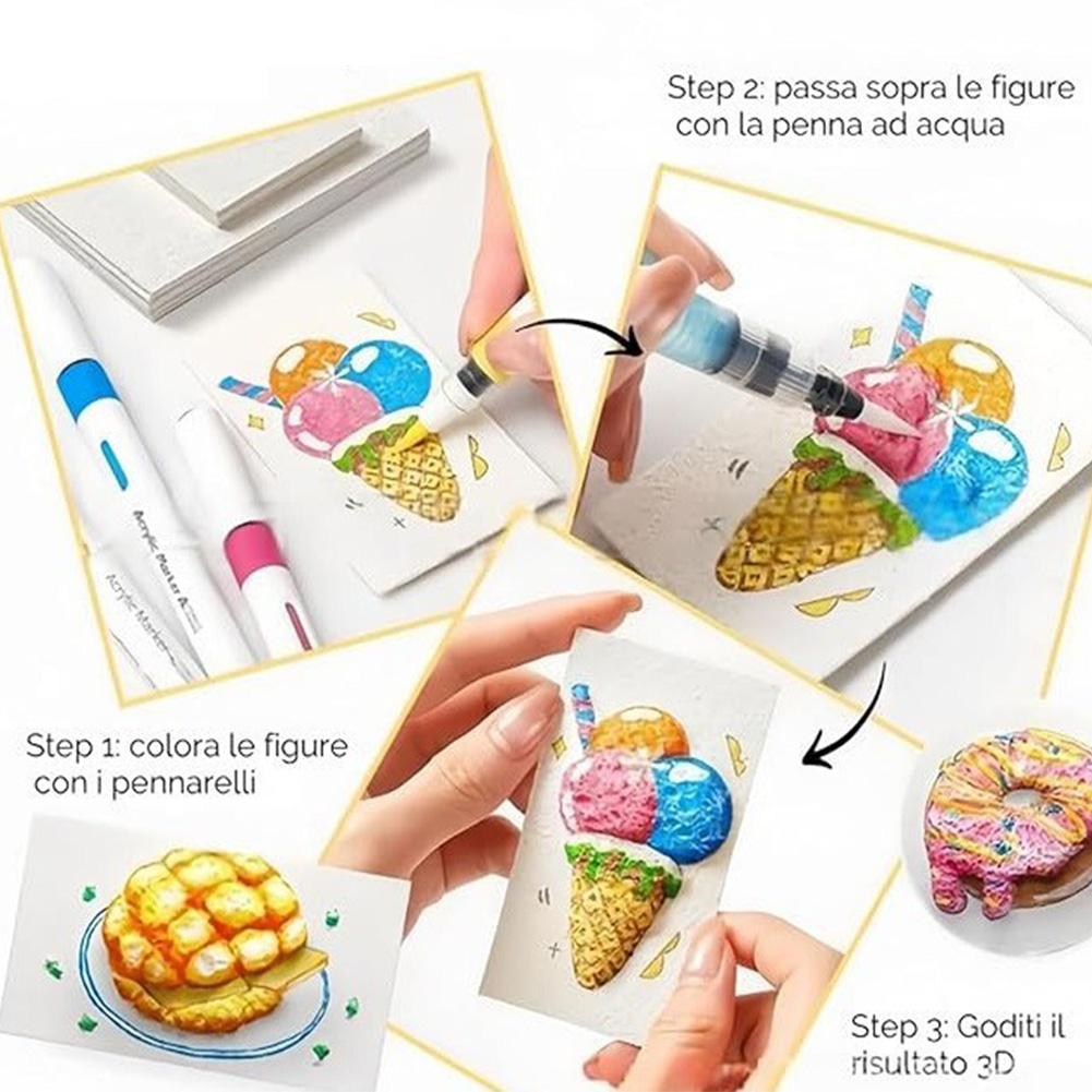 Magic Canvas Sponge DIY Creati - огляд і ціна Art Craft Activities