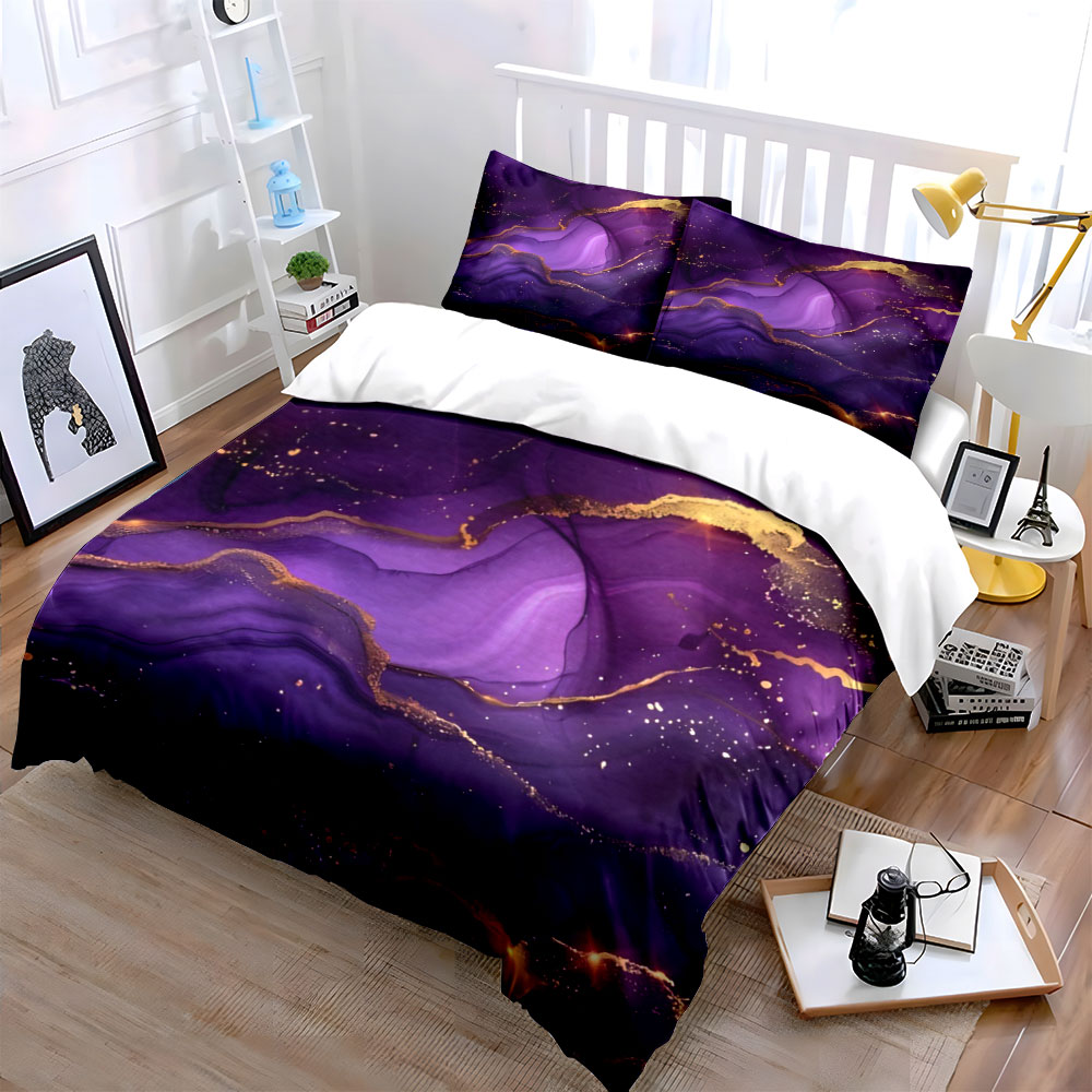 3Pcs Deep Purple Fluid Art Bed - огляд і ціна Alcohol Ink Set