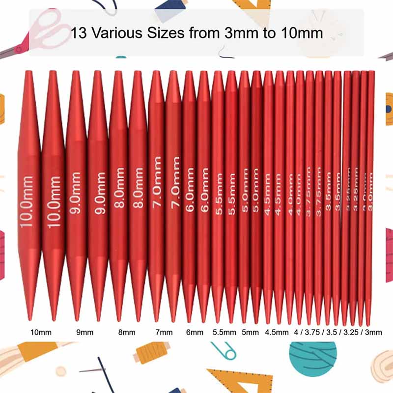 25PCS Knitting Needles Set Int - огляд і ціна Knitting Needle Circular