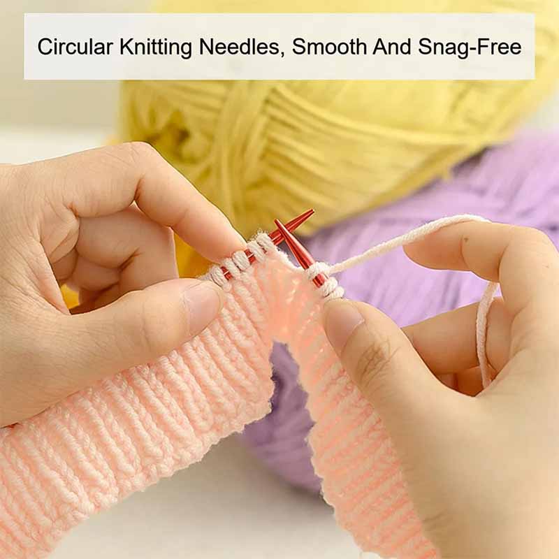 25PCS Knitting Needles Set Int - огляд і ціна Knitting Needle Circular