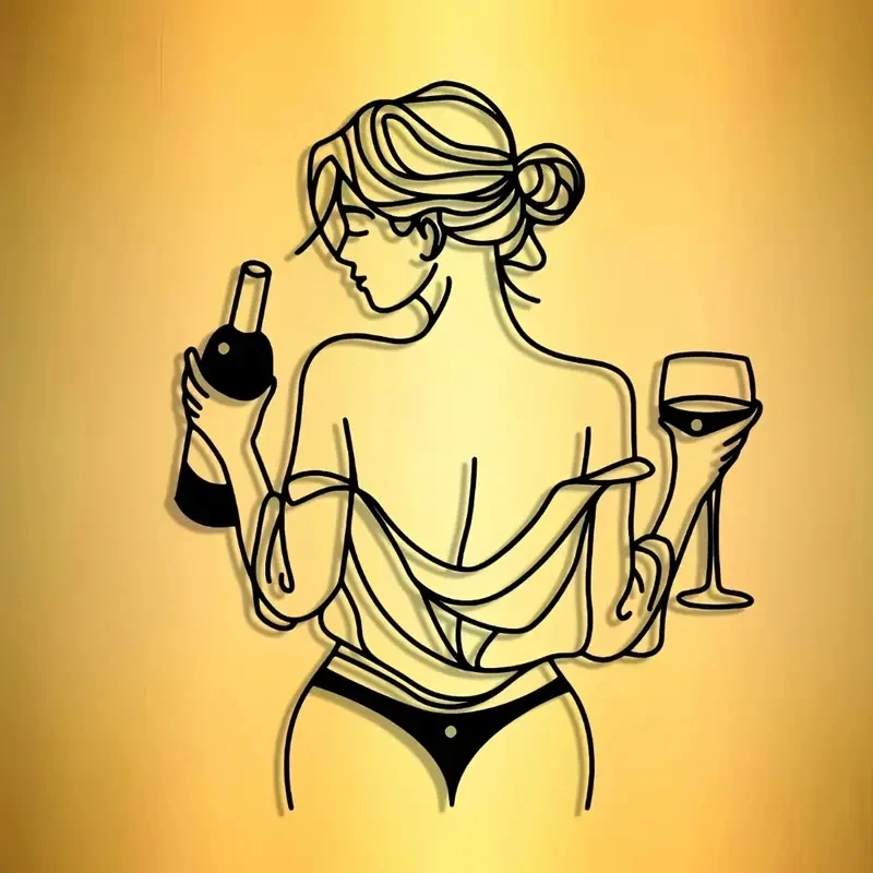 Abstract Art Fine Wine Metal W - огляд і ціна Art Craft Bar