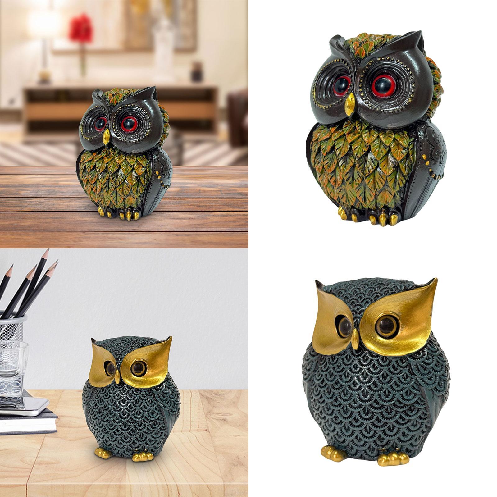 Owl Statue Indoor Figurine Art - огляд і ціна Art Craft Bar