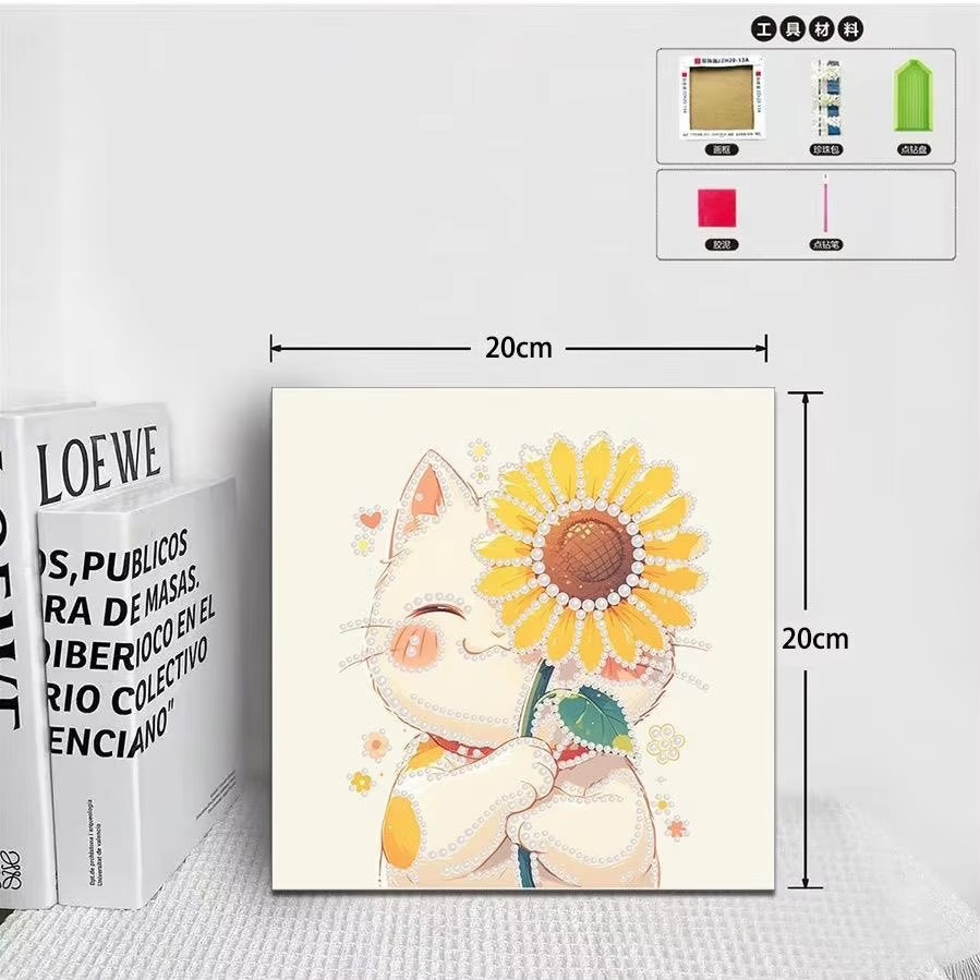 5D Special‑Shaped Cow Pearl Di - огляд і ціна Art Craft Flower
