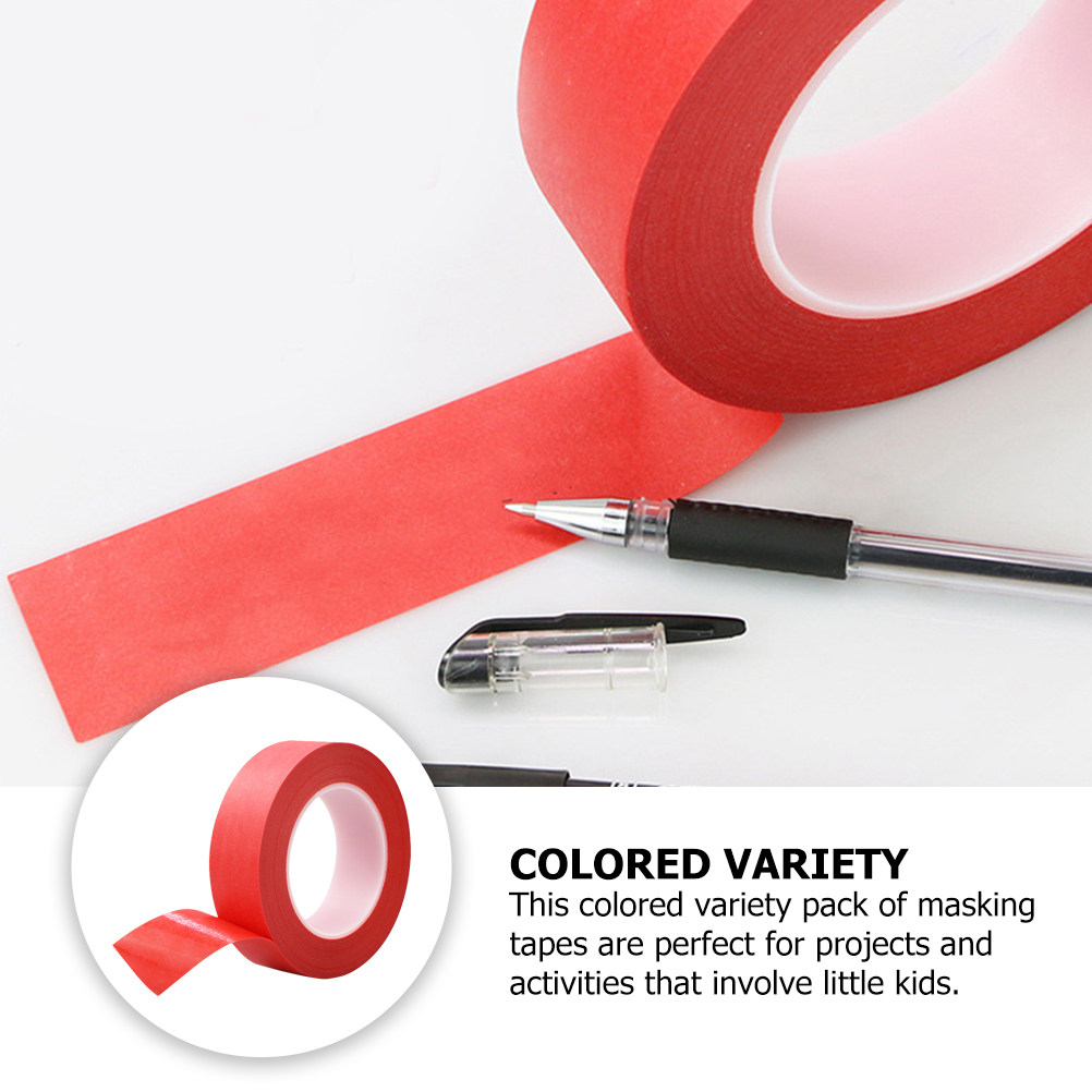 3 Red Masking Tape High Temper - огляд і ціна Art Craft Activities