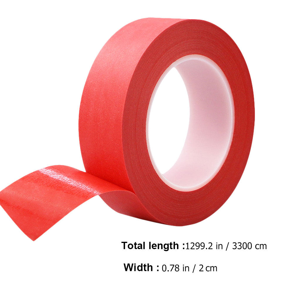 3 Red Masking Tape High Temper - огляд і ціна Art Craft Activities