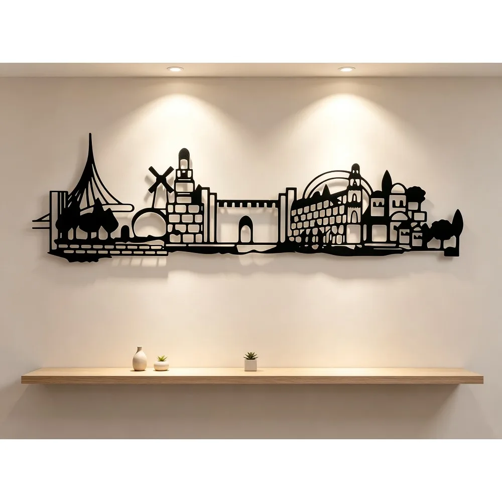 CIFBUY Iron Wall Art Jerusalem - огляд і ціна Art & Craft Teacher
