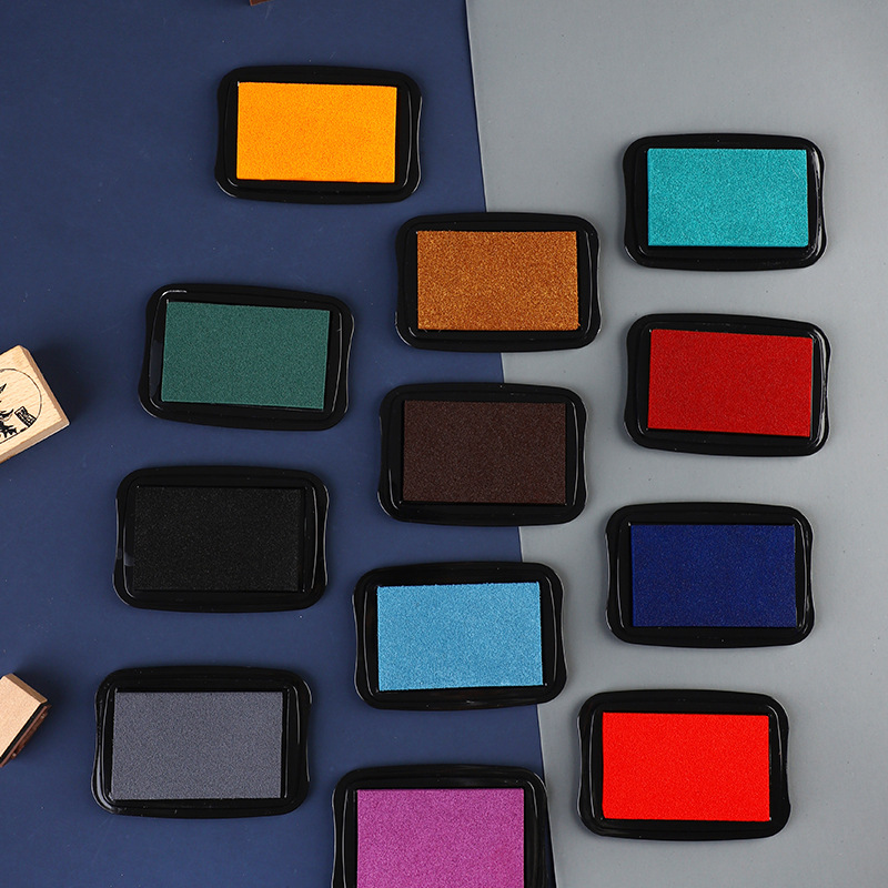 12 Colors Large Size Vintage I - огляд і ціна Stamping Ink Pad