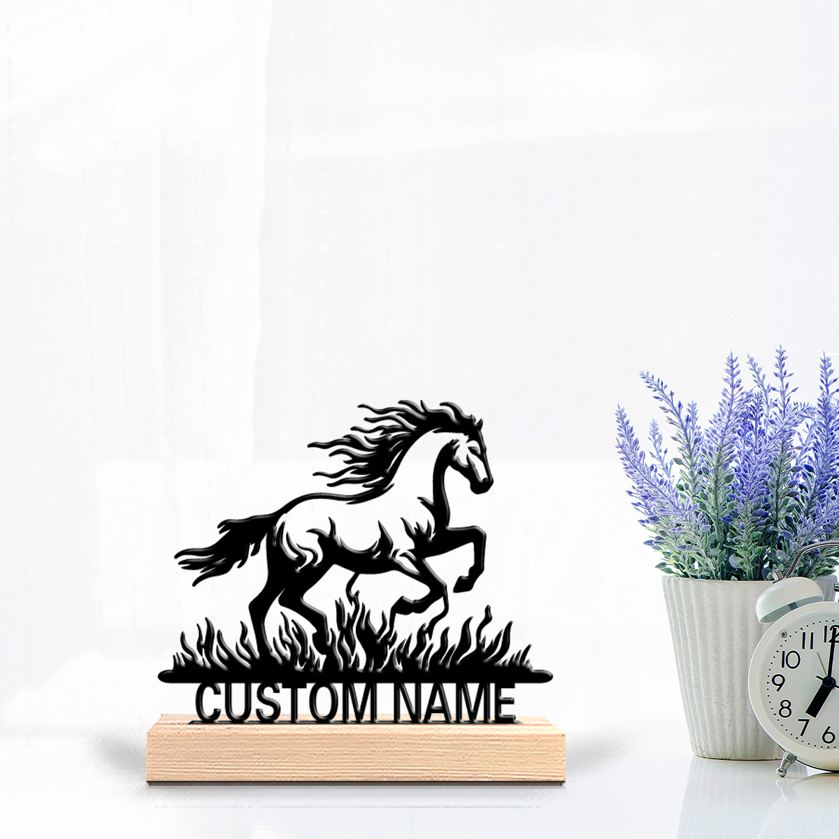 1pc Simple horse Customized Te - огляд і ціна Art Craft Horse