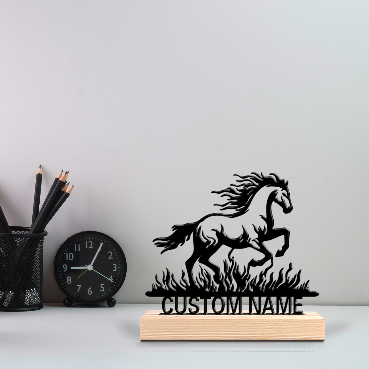 1pc Simple horse Customized Te - огляд і ціна Art Craft Horse
