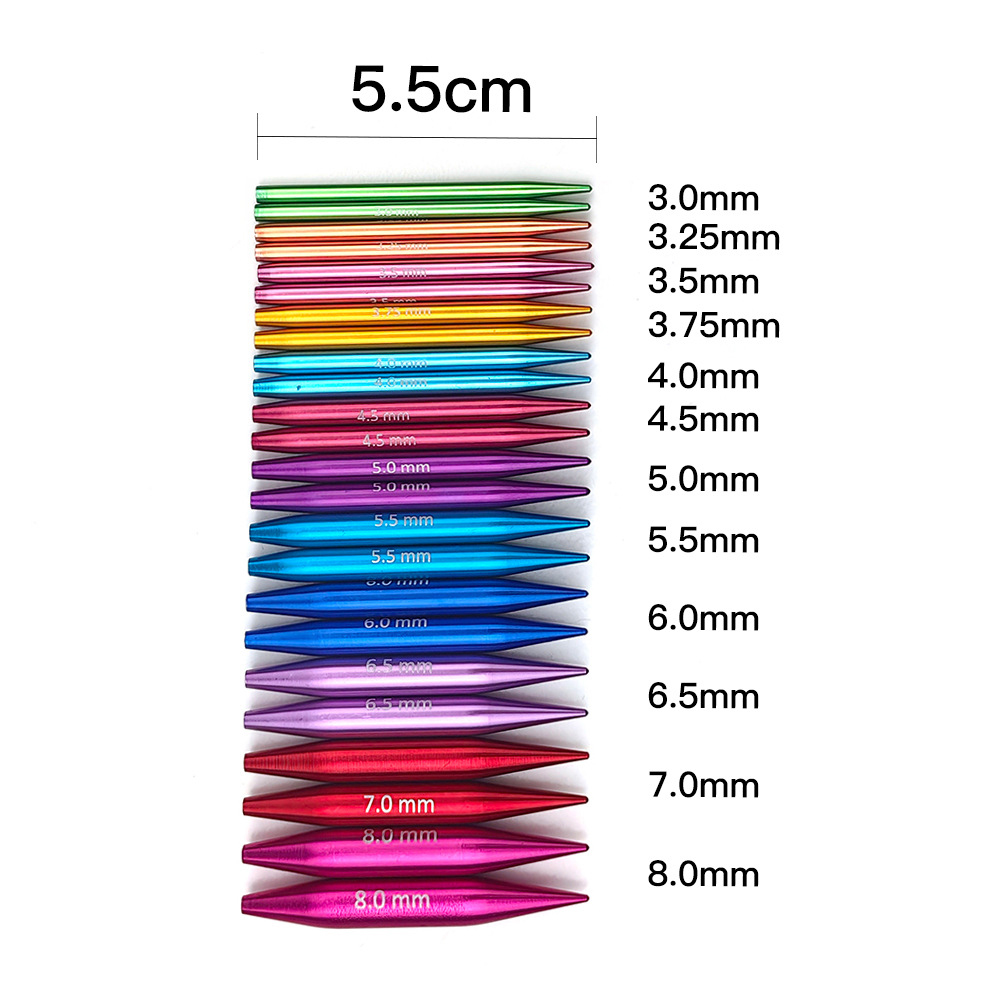 12 Pairs Interchangeable Circu - огляд і ціна Knitting Needle Circular