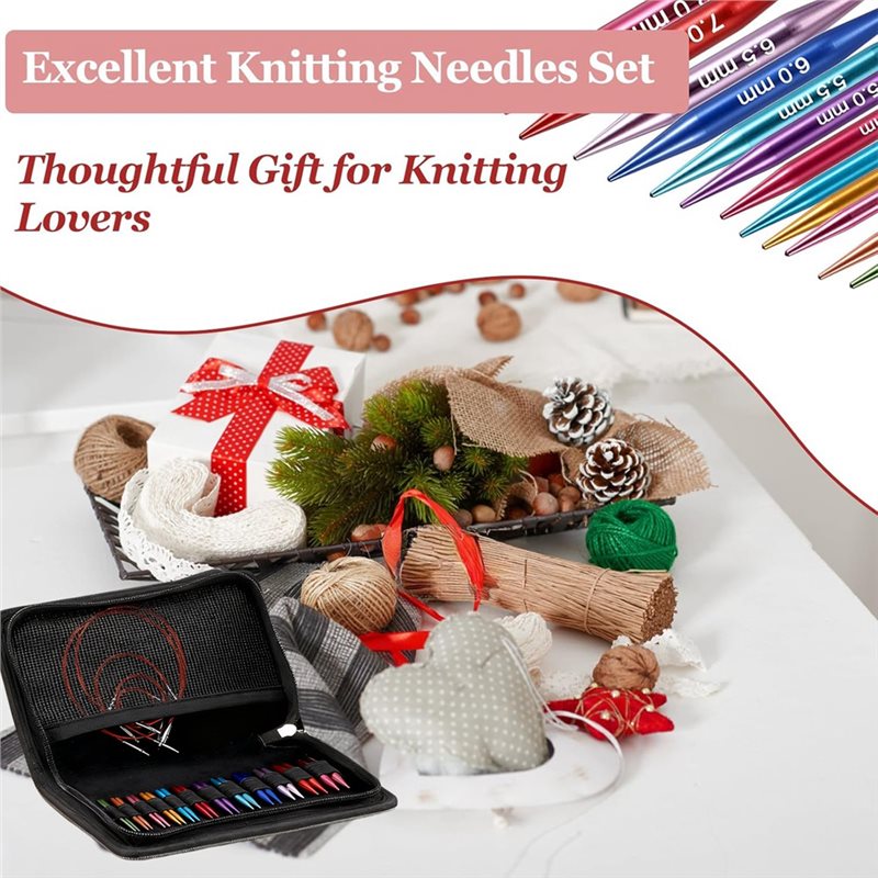Short Interchangeable Knitting - огляд і ціна Knitting Needle Circular