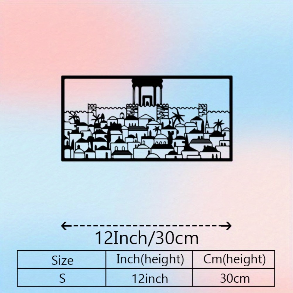 CIFBUY Metal Wall Art Jerusale - огляд і ціна Art & Craft Teacher