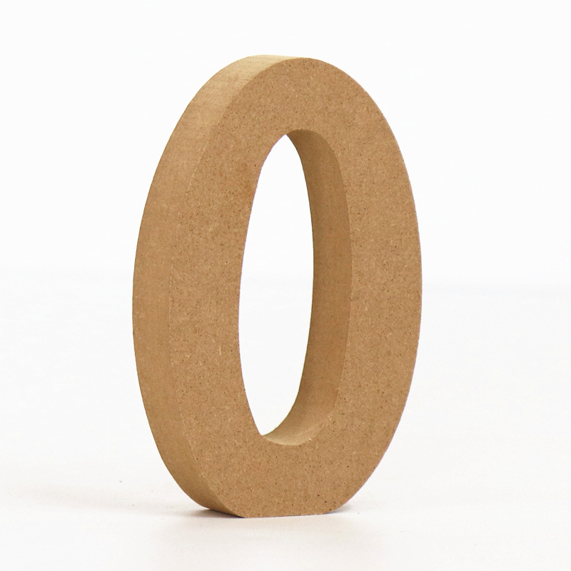 1pc 10cm Wood Color Numbers 0- - огляд і ціна Art Craft Number