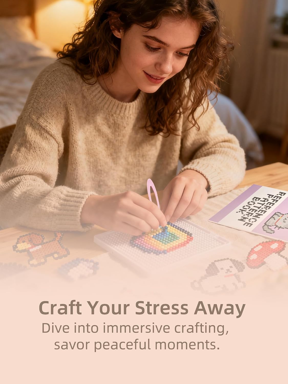 Fuse Beads Kit-Easy DIY-96 Col - огляд і ціна Art Craft & Architecture
